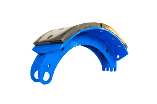 6520-3501090-50 Колодка тормозная (180мм) передняя с накладками; литая (1 шт) короткая накладка АККОР