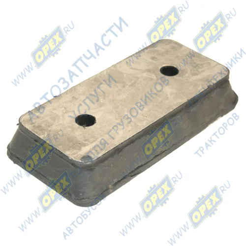 ТО-28А.02.00.500 Амортизатор (РТИ+сталь) 180х85х32; 1отв.ф15, опоры двигателя верхний АМКОДОР-333 подушка крепл. Д- Амкодор-Эластомер