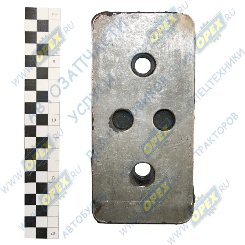 ТО-28А.02.00.500 Амортизатор (РТИ+сталь) 180х85х32; 1отв.ф15, опоры двигателя верхний АМКОДОР-333 подушка крепл. Д- Амкодор-Эластомер1