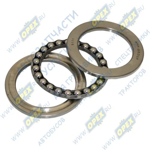 8111 Подшипник 55х78х16 шарик.радиал. 1-ряд. АПП