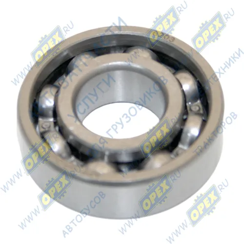 203 (6203) Подшипник 17х40х12 шарик.радиал. 1-ряд. (открытый); сист.охлаждения/ГАЗ/ АПП