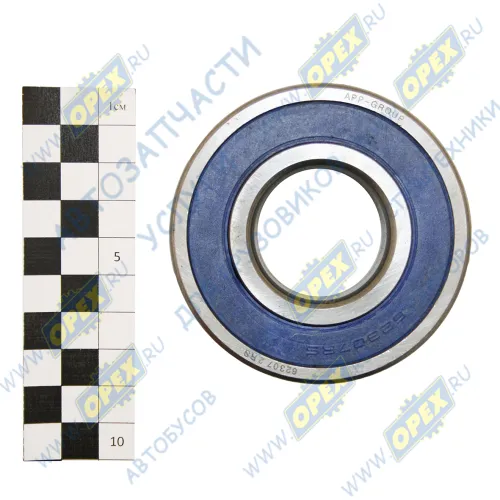 180607 С17 (62307 2RS) Подшипник 35х80х31 шарик.радиал. 1-ряд. (закрытый) АПП1