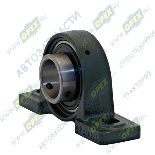 480208 (UCP208) Подшипник корпусной UCP 208 (подшипниковый узел) 180х97 2 отв. ф17 АПП2