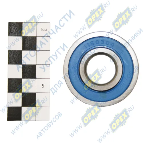 1180304 Подшипник 20х52х18 шарик.радиал. 1-ряд. АПП1