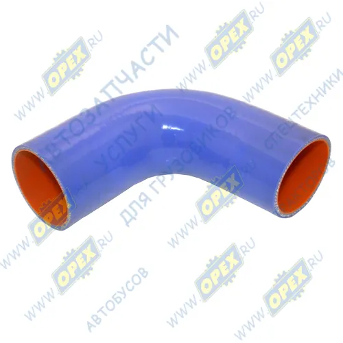 4308-1303010-20 Шланг (патрубок) кривой (1 изг.) ф60х70 L=300 радиатора нижний Камаз Артикам