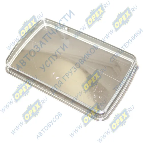 1841-Г Стекло фары (прямоугольное) /ГАЗ.МАЗ/; 36.3775201 (гладкое) Астера