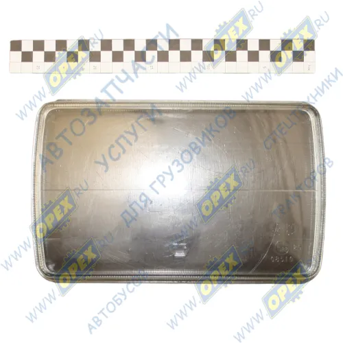 1841-Г Стекло фары (прямоугольное) /ГАЗ.МАЗ/; 36.3775201 (гладкое) Астера1