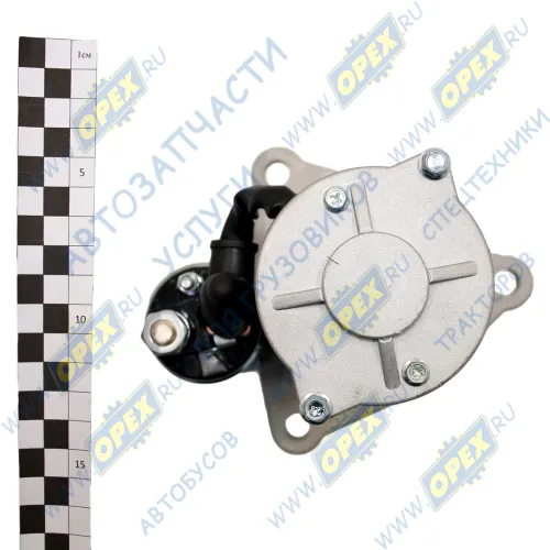 2402.3708000 Стартер 12В, 4.0-4.9кВт, МТЗ,ГАЗ,ПАЗ,ЗИЛ-5301 (дв.ММЗ-240,243,245) с колоколом; 4,0 кВт (редукторный) АТЭ-12