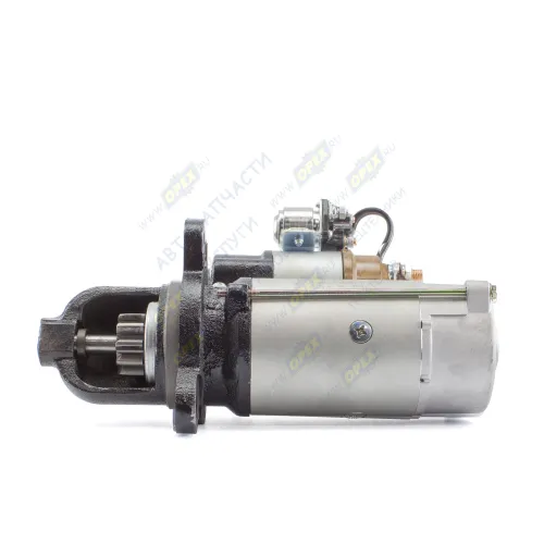 5402.3708000-01 Стартер 24В z=10 модуль-3,75 КАМАЗ ЕВРО-2 (крепеж 3 болта) 9кВт редукторный, доп.реле плавного включения АТЭ-11