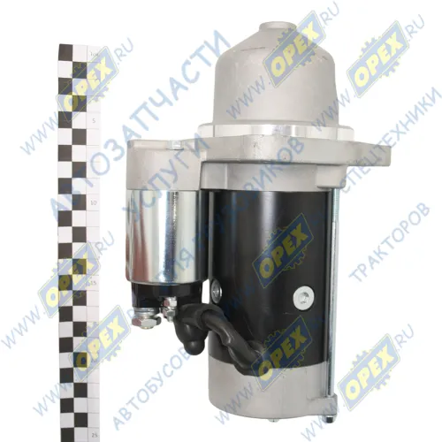 2402.3708000 Стартер 12В, 4.0-4.9кВт, МТЗ,ГАЗ,ПАЗ,ЗИЛ-5301 (дв.ММЗ-240,243,245) с колоколом; 4,0 кВт (редукторный) АТЭ-1