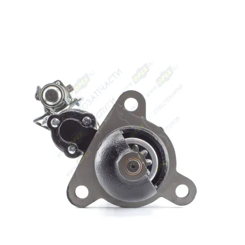 5402.3708000-01 Стартер 24В z=10 модуль-3,75 КАМАЗ ЕВРО-2 (крепеж 3 болта) 9кВт редукторный, доп.реле плавного включения АТЭ-12