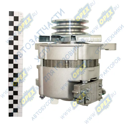 Г273В2-3701-03 Генератор 28В МАЗ,УралАЗ,МоАЗ шкив 2 ручья; 50А с доп.выводом фазы АТЭ-12