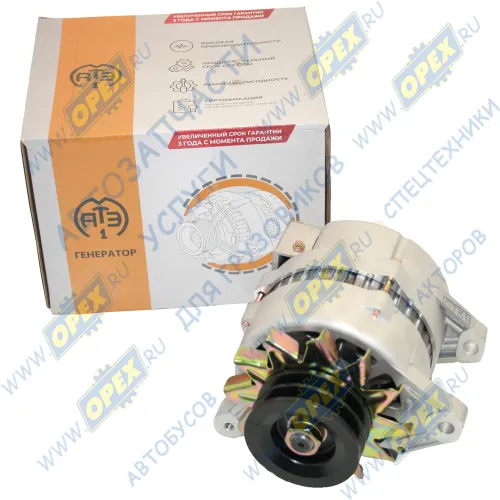 Г273В1 Генератор 28в КАМАЗ,МАЗ 2 ручья дв.ЯМЗ-236,238,КАМАЗ-740 MAZ (YAMZ 236, 238), KAMAZ; 50А (без доп.вывода фазы) АТЭ-1