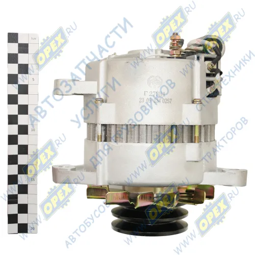 Г273В1 Генератор 28в КАМАЗ,МАЗ 2 ручья дв.ЯМЗ-236,238,КАМАЗ-740 MAZ (YAMZ 236, 238), KAMAZ; 50А (без доп.вывода фазы) АТЭ-12