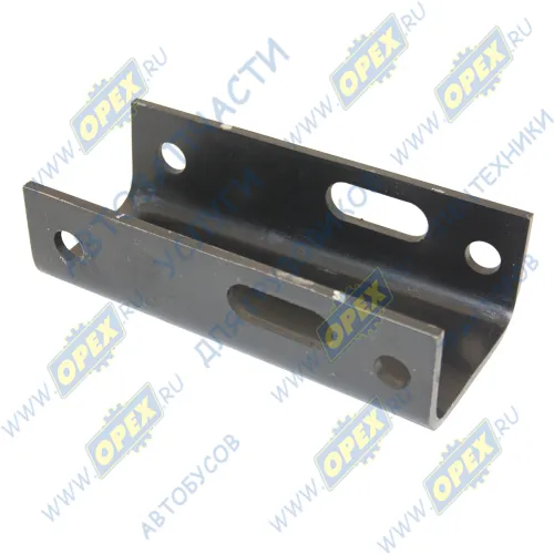 А5337-2202087 Кронштейн МАЗ хомута опоры вала карданного (L=187, S=87х80, H=55, 8 отв.) АШ