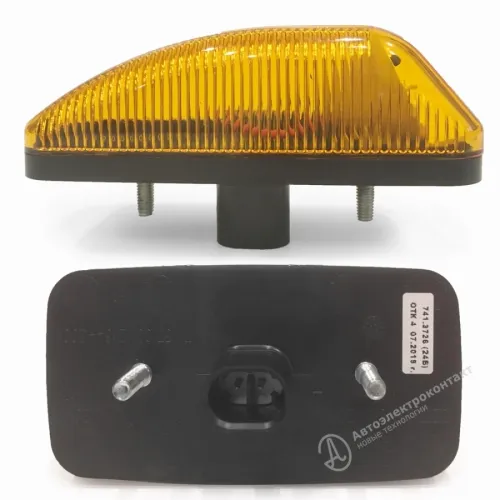 741.3726 Указатель поворота боковой; КАМАЗ-5490, ГАЗ, ЛИАЗ, ПАЗ 24В светодиод (желтый) АЭК