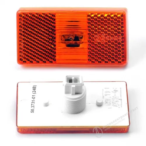50.3731-01 Фонарь габаритный оранжевый 24в АЭК