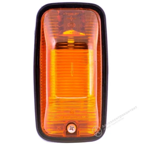 641.3726 Указатель поворота боковой (повторитель) КАМАЗ,МАЗ 110х60х60 24V разъем под фишку 2 контакта; (по 6 правилам КАМАЗ) АЭК