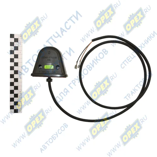 441.3712 Фонарь габаритный белый кабины с проводом 24В (85х70) АЭК1