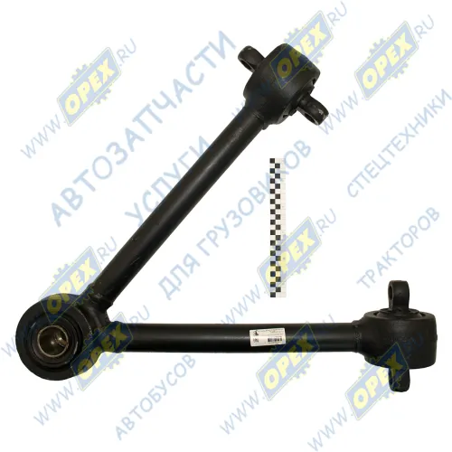 6430-2919015 Штанга реактивная МАЗ в сборе (L=610/374 мм., V-образн., 3х-шарнирн.) БААЗ1