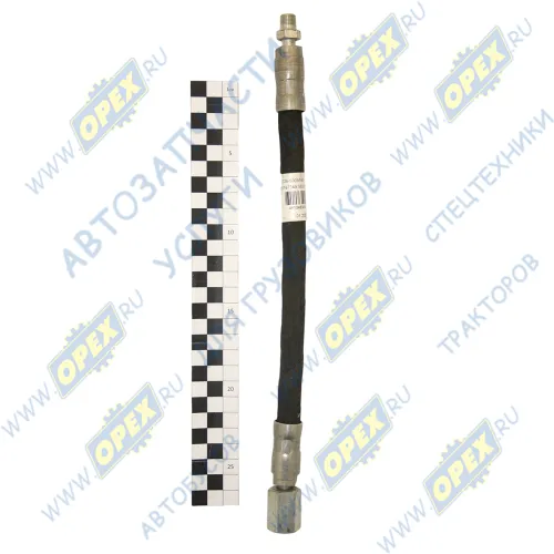 5336-5009160 Шланг МАЗ подъема кабины (ф16 L=320-365 Г=М14+К17/Ш=М10+К12) БААЗ