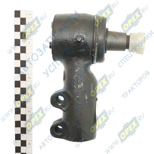 УЛИГ.6422-3003057 Наконечник рулевой тяги левый C=30 Рвнутр=М39х1,5/М24х1,5 L=155 под болты МАЗ; масленка боковая БААЗ1