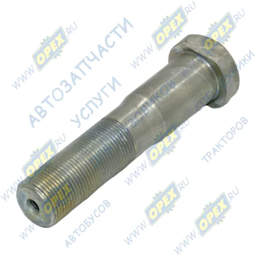 54321-3104050 Болт С/И М22х105х1,5 ступицы заднего колеса МАЗ; (фасон.головка, лыска с двухсторон.,ЕВРО) БААЗ