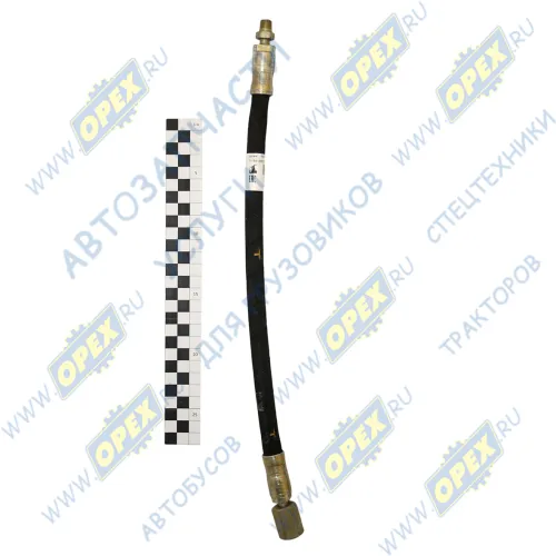 6430-5009160 Шланг МАЗ-6430,4370 подъема кабины (РВД ф15 L=420 Г=М14+К17-19/Ш=М10+К12 обрат.конус) БААЗ1