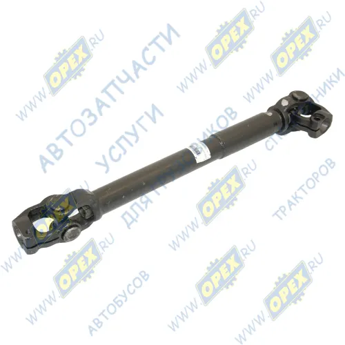 5336-3444050-11 Вал карданный рулевой МАЗ нижний (Lmin=472 mm. Lmax=812 mm.); вилка шпонка/шпонка БААЗ