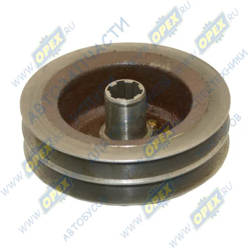 5336-3407240 Шкив насоса ГУР МАЗ (2руч. шлиц ф155 h=60) БААЗ