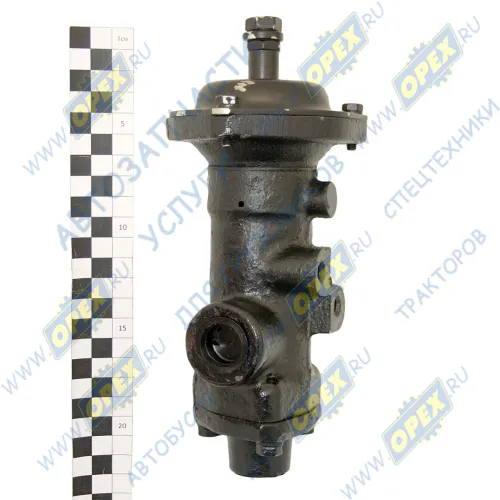 643069-8607010-000 Клапан МАЗ управления механизмом подъема платформы (встряхивания) (без троса) БААЗ2