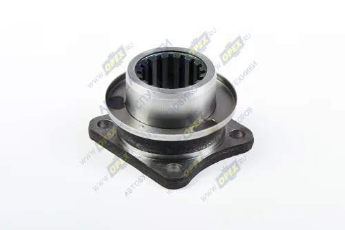 4370-2402061 Фланец редуктора МАЗ заднего моста (L=108х122 dпосад=60 h=80 4отв.ф14) БААЗ