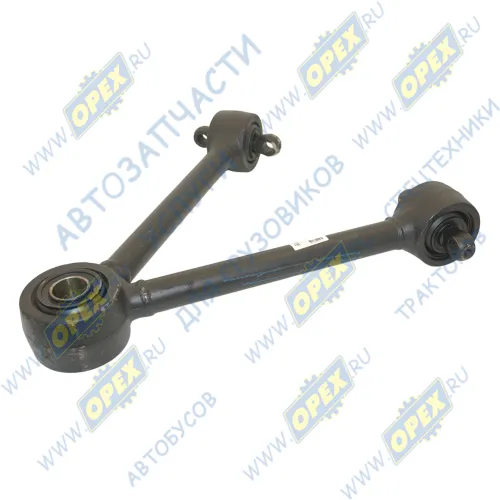 6430-2919015 Штанга реактивная МАЗ в сборе (L=610/374 мм., V-образн., 3х-шарнирн.) БААЗ