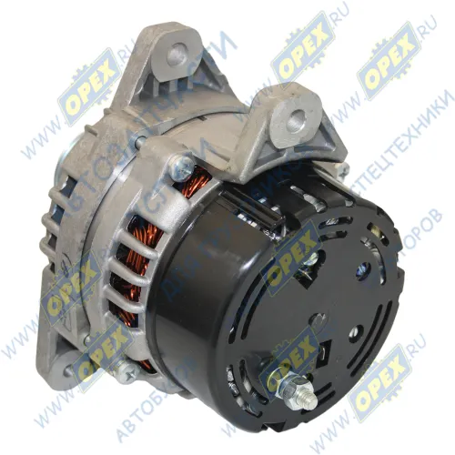 3252.3771000-50 Генератор 28в ЯМЗ-656,658 и их модиф.ЕВРО-3 поликлин.шкив MAZ 656/658 2009- EURO-2,3; 90А БАТЭ1