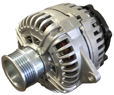 3262.3771 Генератор 28В МАЗ, УРАЛ, Renault с дв. ЯМЗ-650/DCi11 поликлин.шкив ф67 h=59 RVI Kerax (2000-2021); 100А фишка 5 клемм БАТЭ