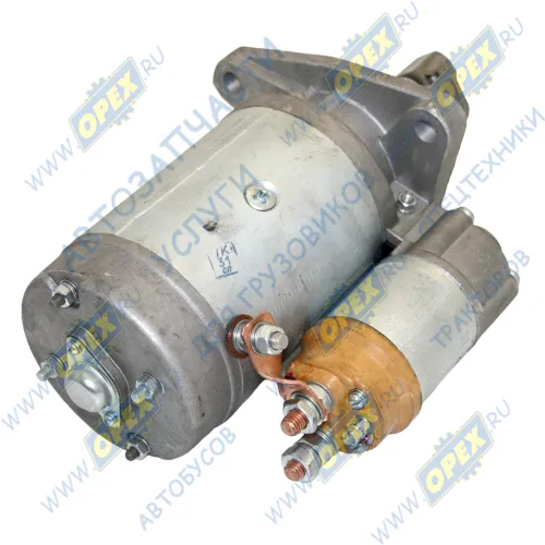 7402.3708000 Стартер z=10 24В ""Бычок"", МАЗ,ГАЗ,ПАЗ с дв. Д243,245,260; 5,2 квт (чугунная.крышка) БАТЭ1