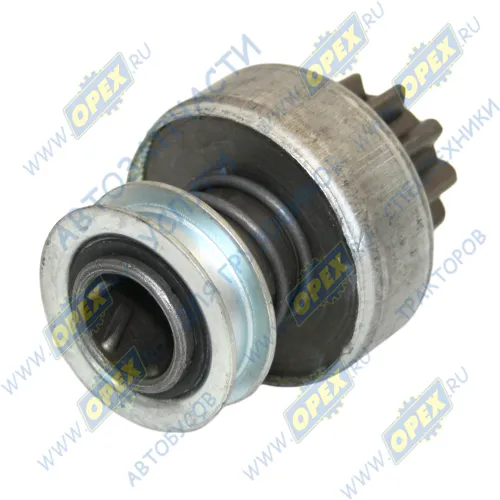 7402.3708600 Привод стартера (бендикс) Z=10; фвнутр=14; внутр.шлиц=6; h=27 L=80 ЗИЛ БАТЭ1