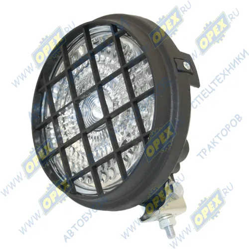 8724.31.08 Фара рабочая противотуманная круглая МТЗ 12В (с ПВХ корпусом); (с решеткой) Бел-Фер