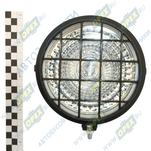 8724.31.08 Фара рабочая противотуманная круглая МТЗ 12В (с ПВХ корпусом); (с решеткой) Бел-Фер1
