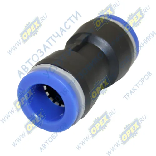 БАК.90015 Фитинг (штуцер) прямой; трубка ф15/ф15мм (цанга); пвх БелАК