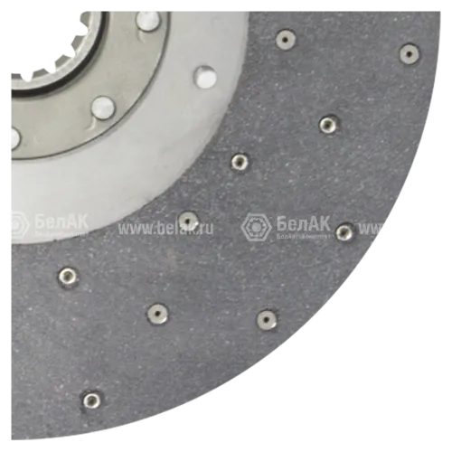 БАК.00270 Диск сцепления ф400; шлиц=17; фшлица=68х6, ведомый/А-01/ с накладками БелАК2