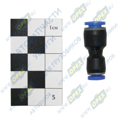 БАК.90146 Фитинг (штуцер) прямой; трубка ф4/ф6мм БелАК1