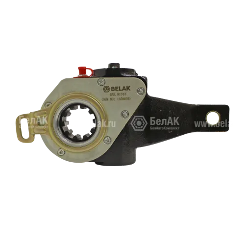 BAK.91013 Рычаг тормозной (трещетка) (авт.) левый; (ф38 мм; шлицы-10); 165 мм (+65мм); Scania (2,3,4 серии) SCANIA N Bus (2004-2020) БелАК