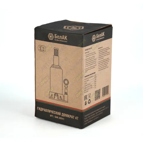 БАК.00041 Домкрат гидравлический г/п 4 тонны БелАК7