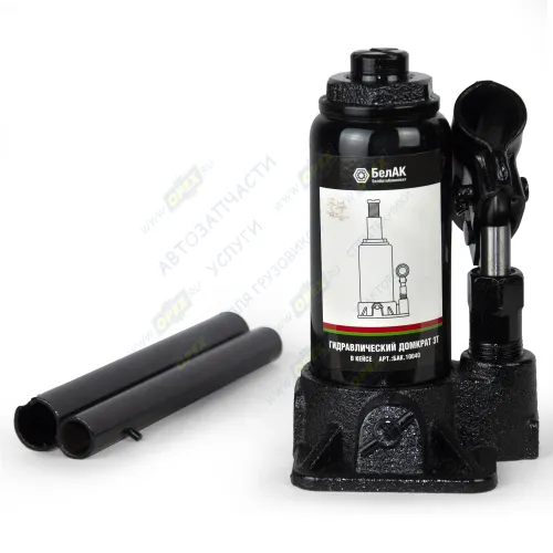 БАК.10040 Домкрат гидравлический г/п 3 тонны; в кейсе БелАК4