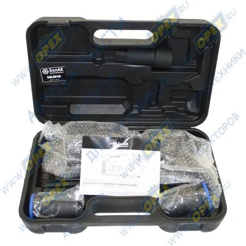 БАК.00118 Гайковерт механический 32х33 2х скоростной с удлинителем и головками БелАК2