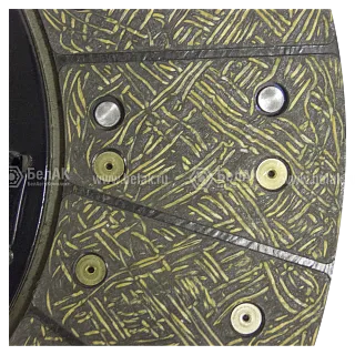 БАК.00284 Диск сцепления ф430; шлиц=10; фшлица=42х6, ведомый (лепест.238) БелАК1