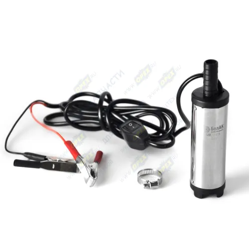 БAK.17438 Насос для перекачки топлива 24В (погружной); ф=38мм, 20л/мин с фильтром несъёмным БелАК3