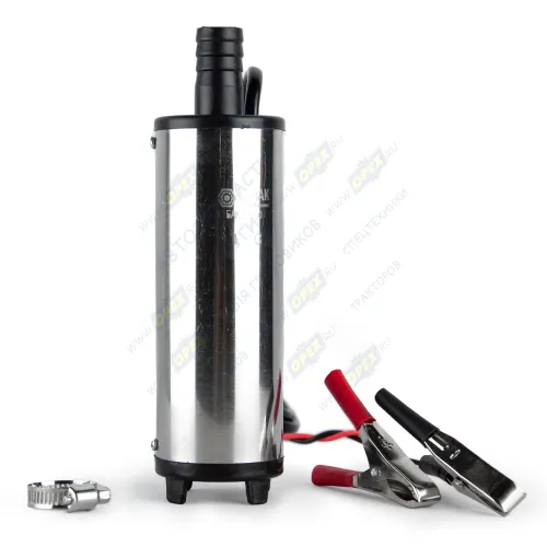 БAK.17550 Насос для перекачки топлива 12В (погружной ); ф=50мм, 32л/мин с фильтром несъемным БелАК4