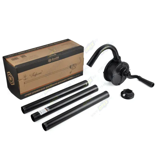 БАК.00110 Насос ручной бочковой для перекачки; роторный "Гефест" (Металический сплав) БелАК